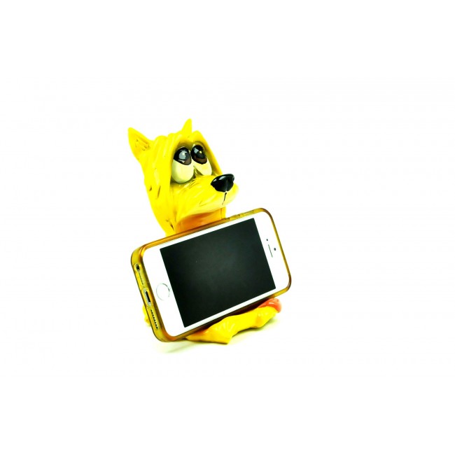 Pysco py8943 Polyester Dekoratif Komik Sarı Köpek Figürlü Kumbara