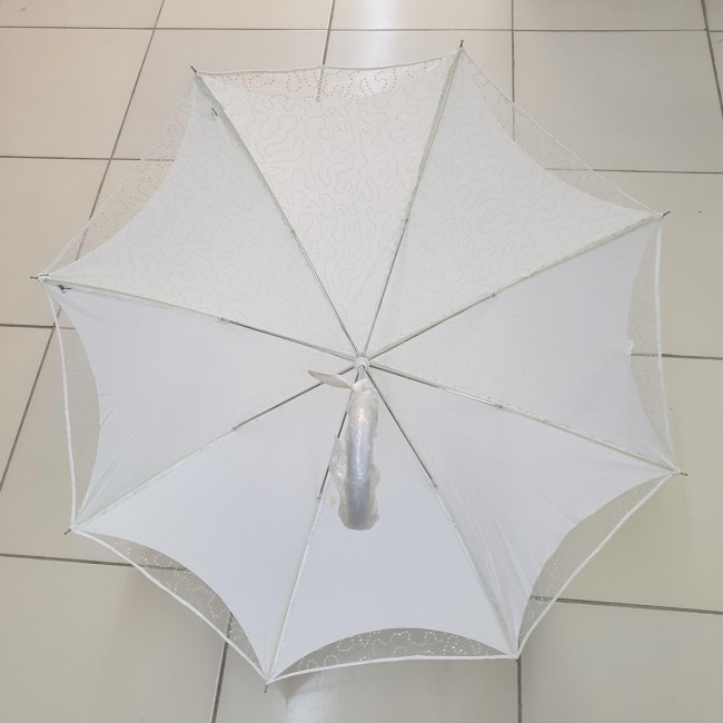 Degrade DS8806 Gelinlik Şemsiyesi Kadın Şemsiye Rüzgara Karşı Dayanıklı