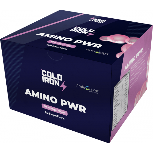 Cold Iron Sports Nutrition Amino PWR Pre BCAA 80 Adet