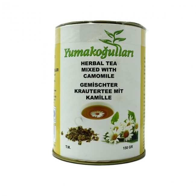 Yumakoğulları Papatyalı Karışık Bitkisel Çay Zayıflama, Form Ve Detoks Çay 150 gr