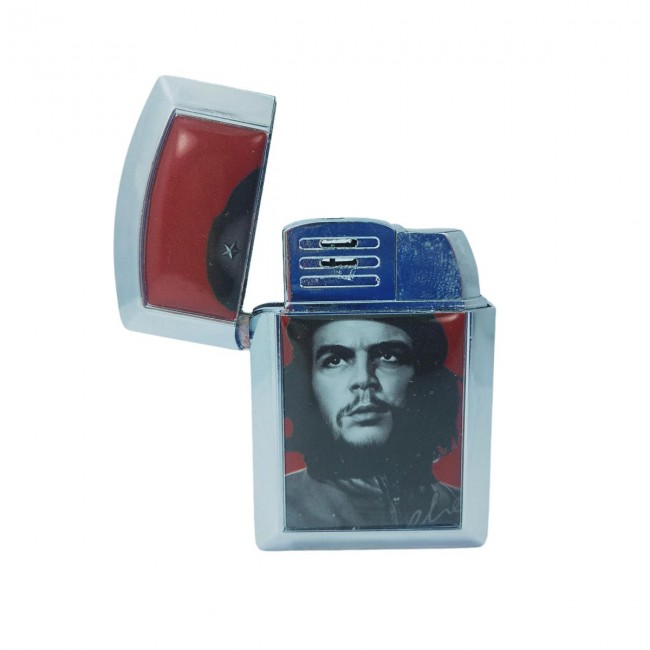DEGRADE DG1018 Che Guevara Motifli Gazlı Çakmak